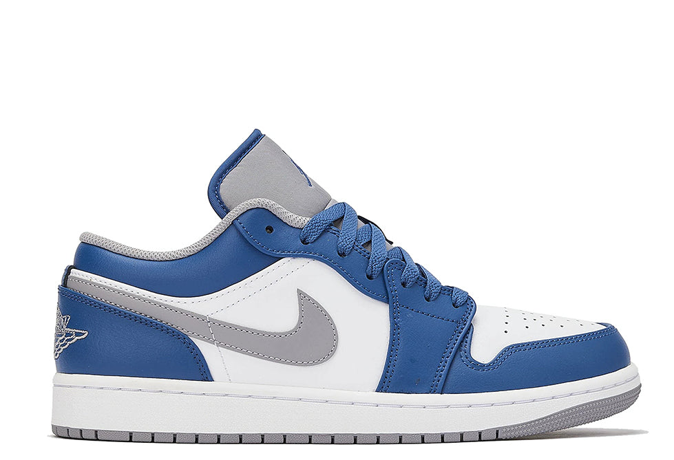 Jordan 1 Low True Blue - BITE EM