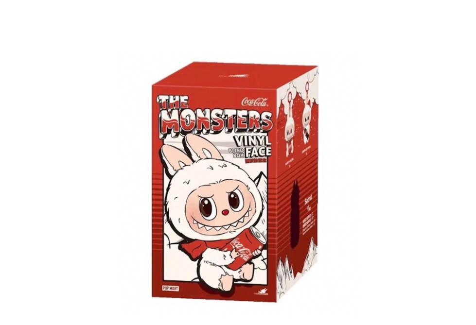 POP MART LABUBU THE MONSTERS COCA COLA SERIES VINYL FACE SINGLE BLIND BOX