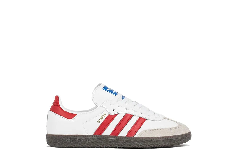 Adidas Samba OG White Better Scarlet