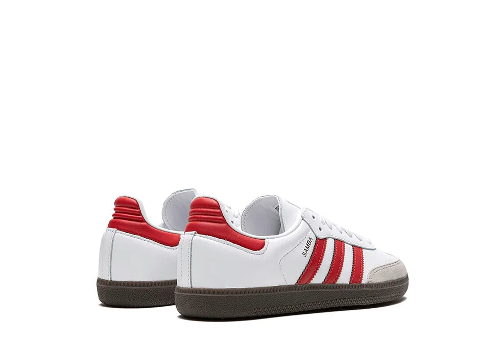 Adidas Samba OG White Better Scarlet