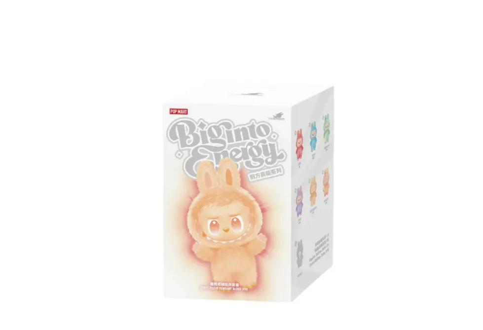 Pop Mart Labubu The Monsters Big Into Energy Series Vinyl Plush Pendant Single Blind Box