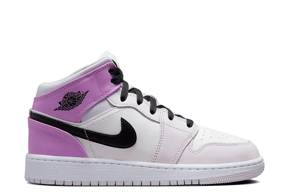 Jordan 1 Mid Barely Grape (GS)
