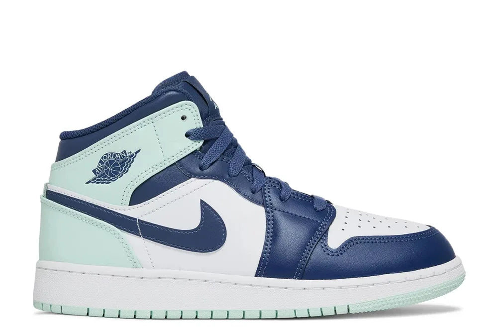 Jordan 1 Mid Mystic Navy Mint Foam (GS)