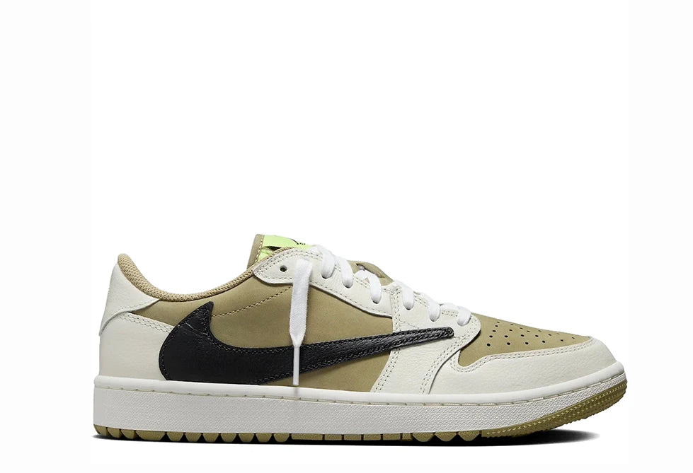 Jordan 1 Retro Low Golf Travis Scott Neutral Olive